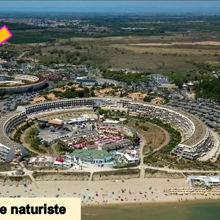 Cap D'agde Naturiste Cote Port アパート *
